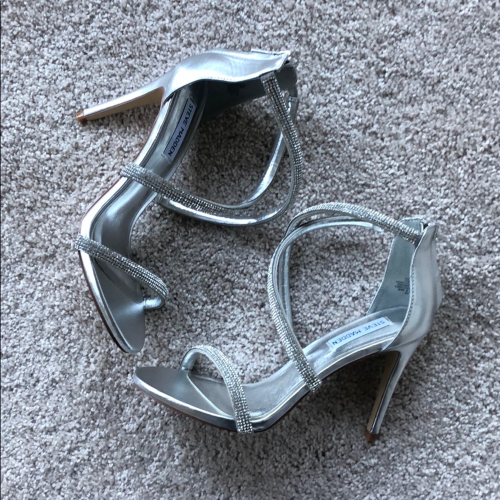 Steve Madden rhinestone heels
